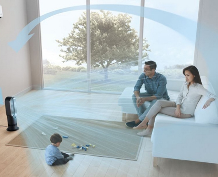 Avantages des ventilateurs sans lame Les modèles sans van vous permettent de vous détendre