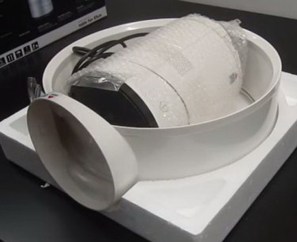 Ventilateur mural sans ventilateur Options de ventilateur sans vanité