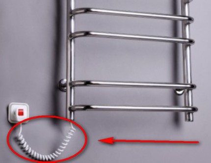 Bestimmung des Ausfalls des elektrisch beheizten Handtuchhalters zur Reparatur Eyeliner überhitzt