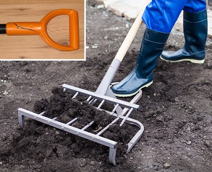 Schaufel zur Zerstörung von dichtem Boden Schaufelaufreißer