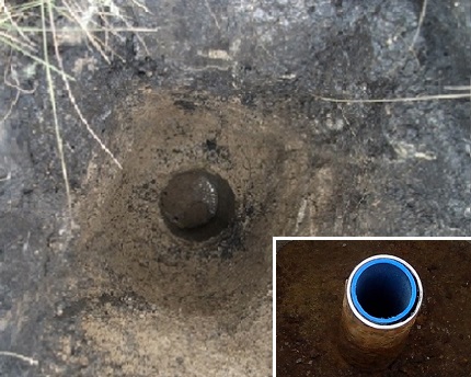 Wie man eine Abflussgrube aus Reifen mit einem Abflussrohr macht Gut entwässern