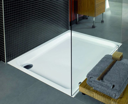 Comment installer un receveur de douche en acier Receveur de douche en acier