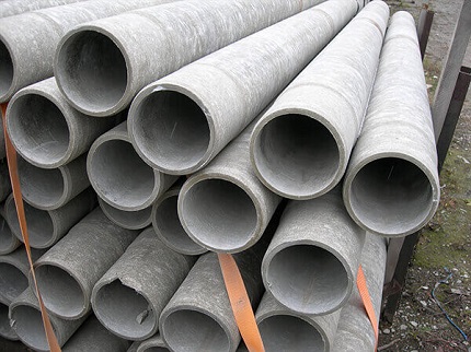 Tuyaux en amiante-ciment