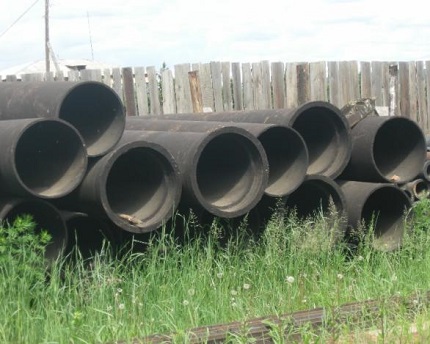 Tuyaux en fonte