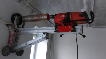 Plate-forme de forage de noyau