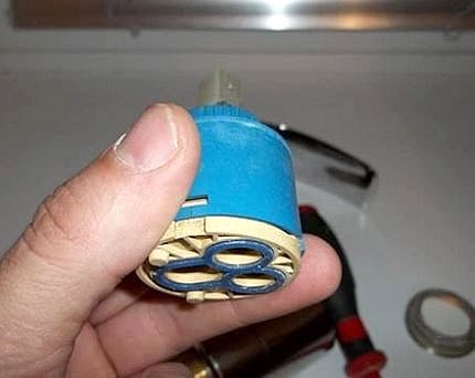 Sortez l'ancienne cartouche