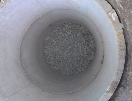 Dispositif de puits d'absorption Bien filtrer