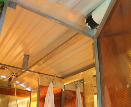 DIY Combined Summer Shower Combined heating medium option