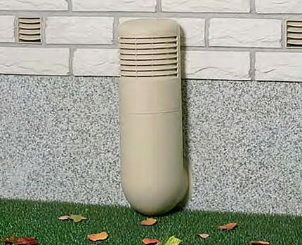 Fournir des dispositifs de ventilation pour le bain Déflecteur au sol