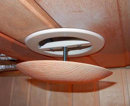 Un type de valve de ventilation pour l'installation dans le bain Vannes tournantes pour la ventilation