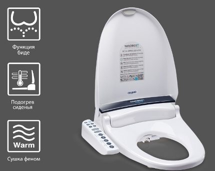 Tampas funcionais para bidê