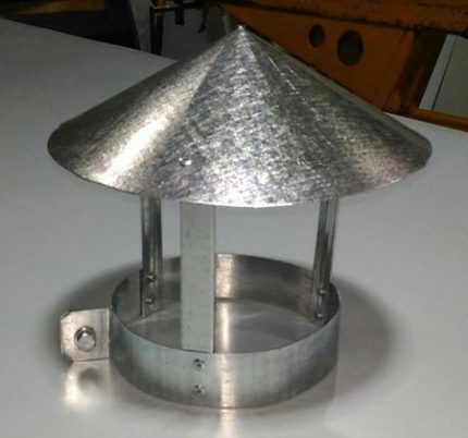 Como fazer um defletor de chaminé com suas próprias mãos Os detalhes do produto estão interconectados