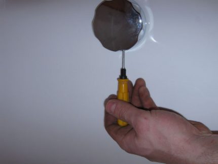 Montage de l'agneau pour débordement