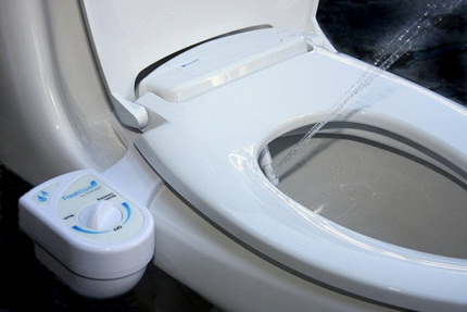 Bidet toilet top