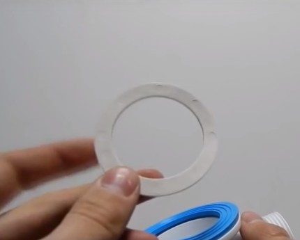 Joint intérieur autour du drain du bac de vidange