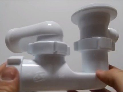 Siphonner avant l'installation sur la palette