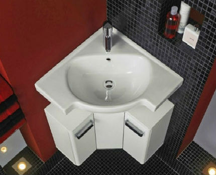 How to install a corner tulip sink Tulip Corner Model