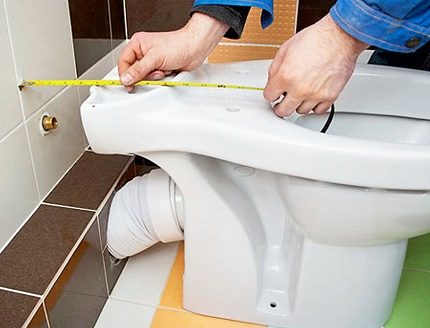 DIY Installation einer Toilette Toiletteninstallation