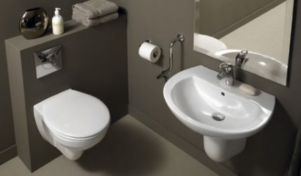 Kompakte Toilette