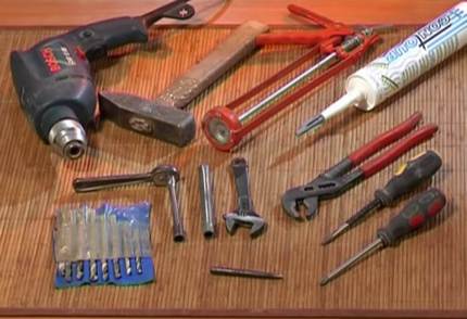 L'ensemble minimal d'outils disponibles