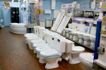 Sélection de toilettes