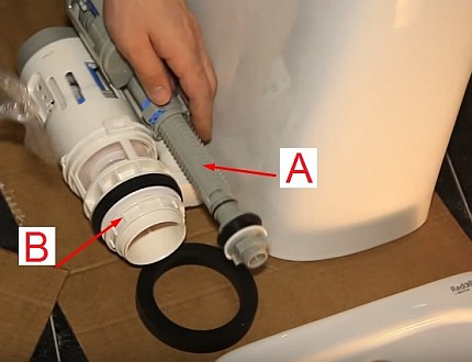 Tanque de drenagem completo