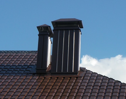 À quoi ressemble un déflecteur de ventilation ouvert? Déflecteur ouvert