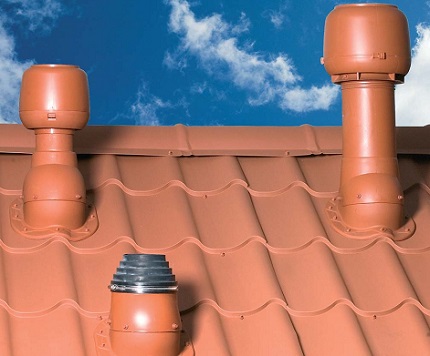 Évent de ventilation de toit Déflecteur en plastique