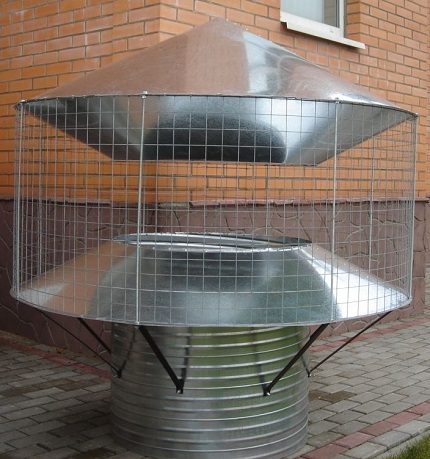 Conception d'évent d'échappement Déflecteur série DS