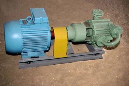 Pompe fécale à plateforme