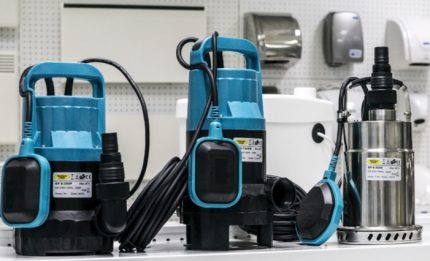 Variétés de pompes fécales