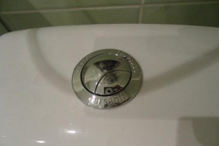 Bouton de vidange réglable contre la buée de la cuvette des toilettes Bouton de vidange réglable