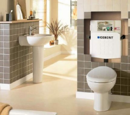 Installationstank spülen