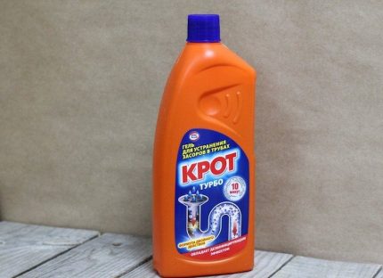 Mole Toilet Cleaner Limpador de toupeira