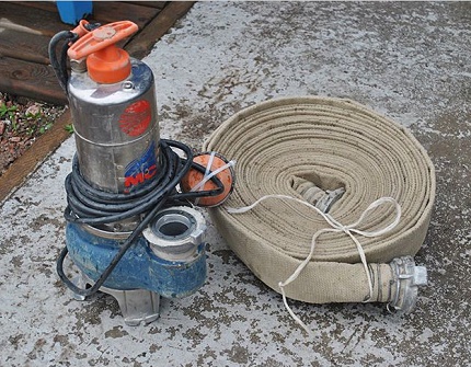 Pompe fécale avec broyeur