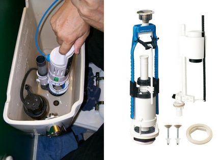 Vanne d'arrêt du réservoir