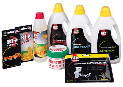 Grand choix de produits chimiques