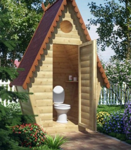 Toilettes rustiques à faire soi-même à la campagne Toilette rustique