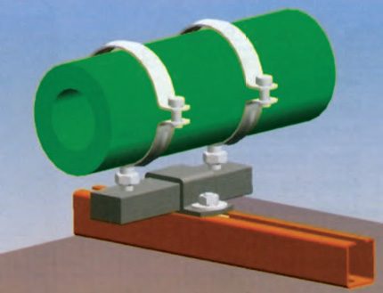 Schwerpunkt unter Wasserleitungen Schwerpunkt unter Wasserleitungen