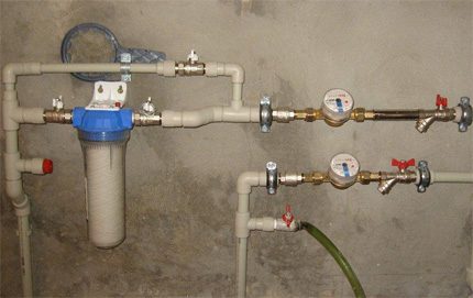 Wassermessgerät des Wasserversorgungssystems Wassermessgerät des Wasserversorgungssystems