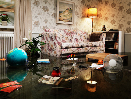 Se os vizinhos forem inundados de cima, o que deve ser feito e feito Re-inundação