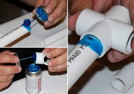 Klebeschritte Klebeschritte