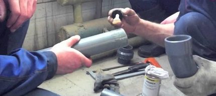 Sewer Pipeline Assembly