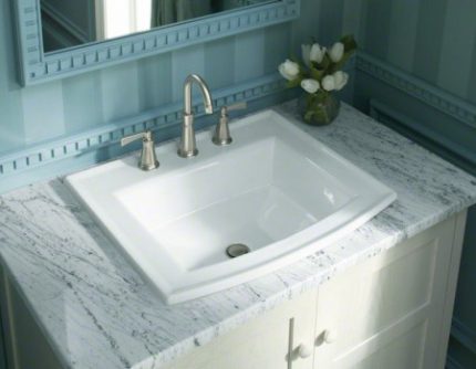 how to install a faucet on a sink with three holes 3-hole basin
