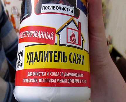 Produits chimiques de contrôle de la suie