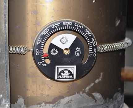 Indicateur de brûlure