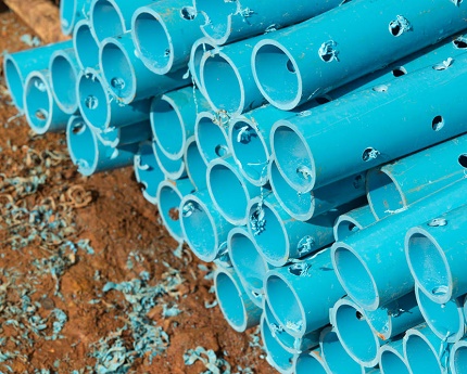 Tube perforé fait maison