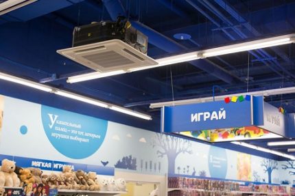 Traitement du pavillon avec le système de ventilo-convecteur du refroidisseur Fancoil dans le pavillon