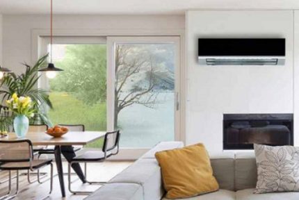 Fancoil dans le salon Fancoil à l'intérieur