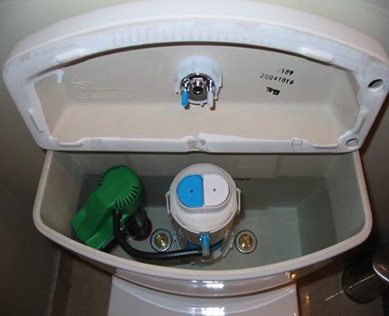 How the filling valve for the toilet tank works Toilet water level
